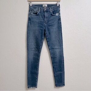 Agolde Women's Skinny Jeans - Dark Blue